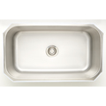 American Imaginations Kitchen Sink, Deck Mount Mount, Stainless Steel Finish AI-27650